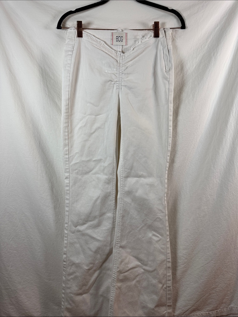 BDG Ruched Dipped V Flare Pants 28